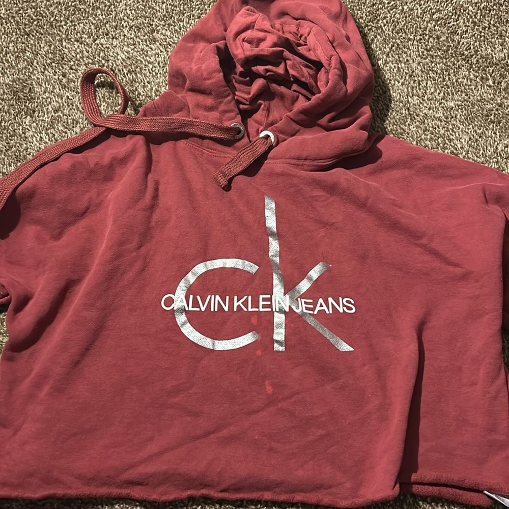 Calvin Klein half hoodie